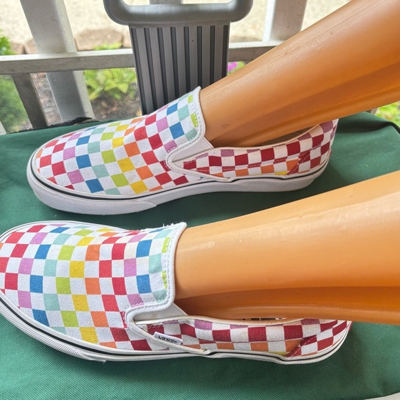Vans Classic Slip-On Checkerboard Shoe - Picture 3 of 11